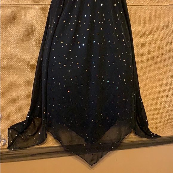 Taboo mini dress sparkle spaghetti strips - Picture 4 of 6